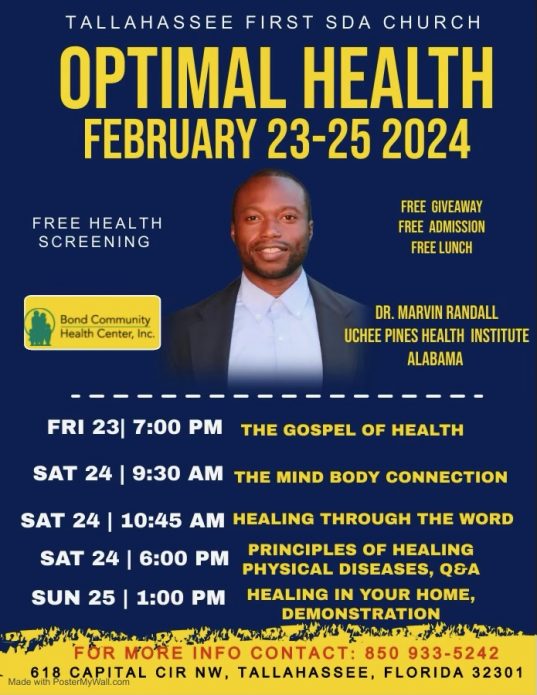 Optimal Health Feb. 23-25